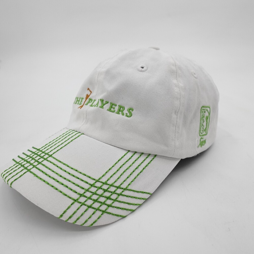 The Players  Hat Cap Strap Back White TPC Sawgrass Imperial Golf Golfing Denver